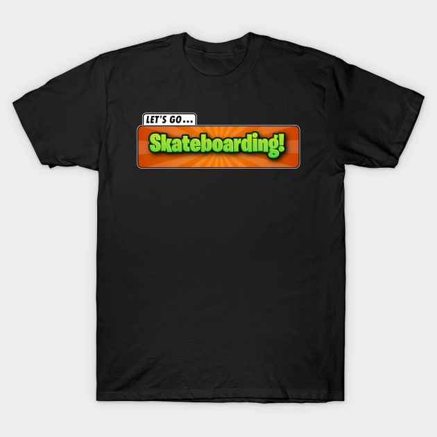 Plants & Zombies - Skateboard Sticker Spoof T-Shirt by Leroy Binks